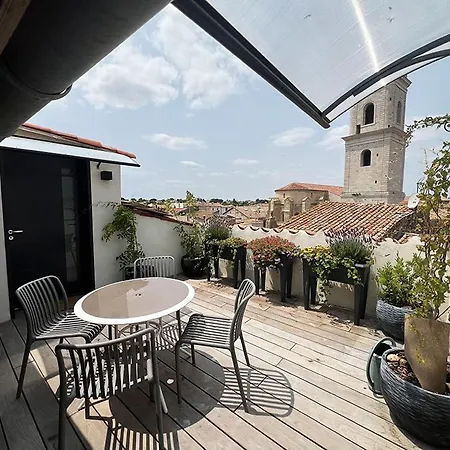 Les Toits De Lägenhet Marseillan (Herault)